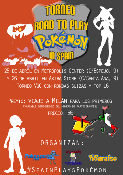 Torneo Road to Play Pokemon in Spain