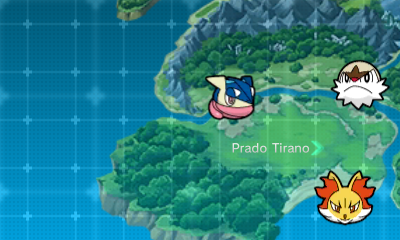 Mapa Pokmon Link Battle!