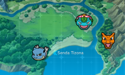Mapa Pokmon Link Battle!