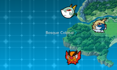 Mapa Pokmon Link Battle!