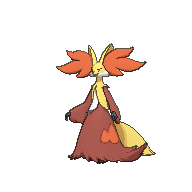 Sprite Delphox XY