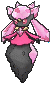 Sprite Diancie Shiny XY