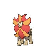 Sprite Pyroar XY