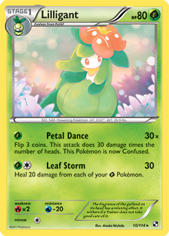 Carta de Lilligant