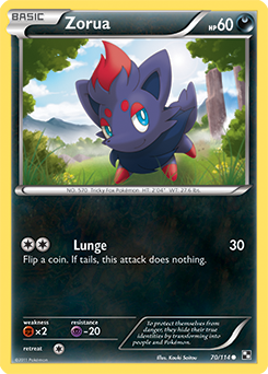 Carta de Zorua