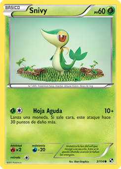Carta de Snivy