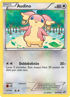 Carta de Audino