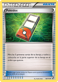 Carta de Pokdex