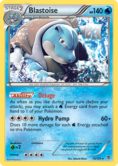 Carta de Blastoise