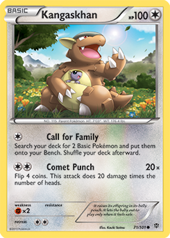 Carta de Kangaskhan