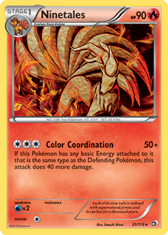 Carta de Ninetales