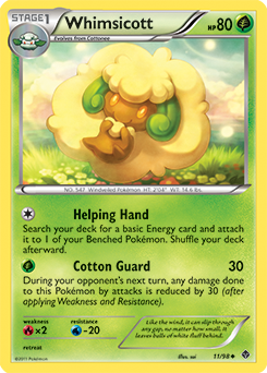 Carta de Whimsicott