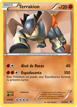 Carta de Terrakion