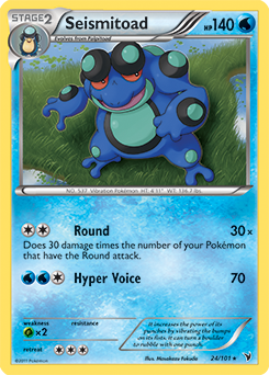 Carta de Seismitoad
