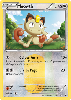 Carta de Meowth