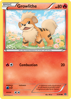 Carta de Growlithe