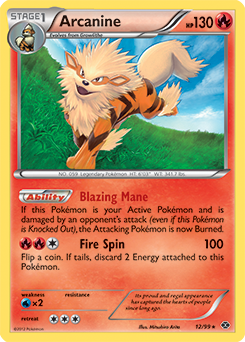 Carta de Arcanine