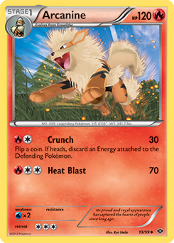 Carta de Arcanine