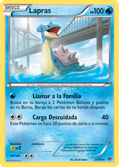 Carta de Lapras