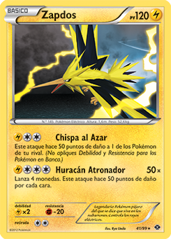 Carta de Zapdos