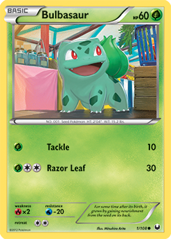 Carta de Bulbasaur