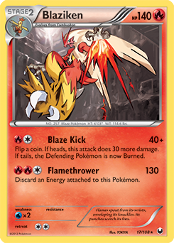 Carta de Blaziken