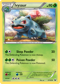 Carta de Ivysaur