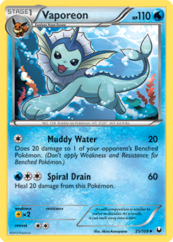 Carta de Vaporeon