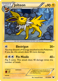 Carta de Jolteon