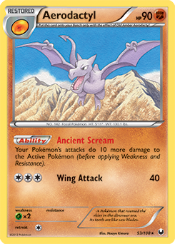Carta de Aerodactyl
