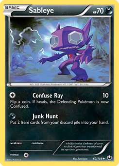Carta de Sableye