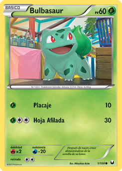 Carta de Bulbasaur