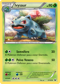 Carta de Ivysaur