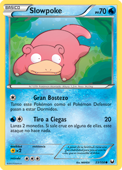 Carta de Slowpoke