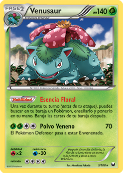 Carta de Venusaur