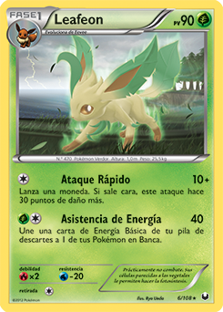 Carta de Leafeon