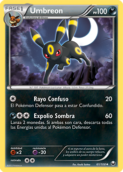 Carta de Umbreon