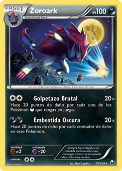 Carta de Zoroark