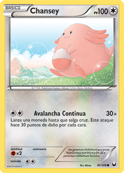 Carta de Chansey