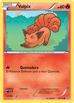Carta de Vulpix
