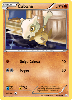 Carta de Cubone