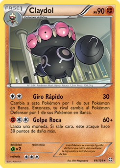 Carta de Claydol