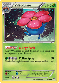 Carta de Vileplume