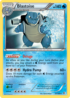 Carta de Blastoise