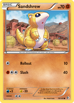 Carta de Sandshrew