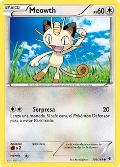 Carta de Meowth