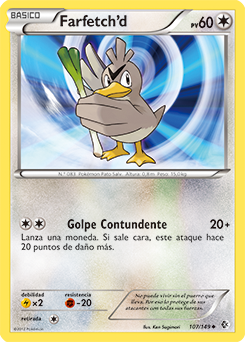 Movimientos de Farfetch'd #0083 - Pokédex Pokémon Project