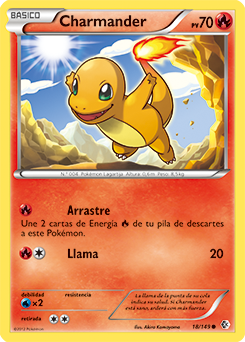 Carta de Charmander