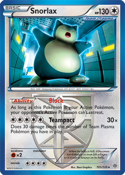 Carta de Snorlax