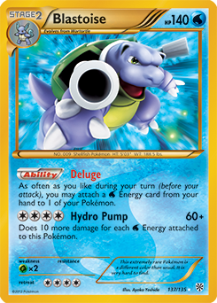 Carta de Blastoise